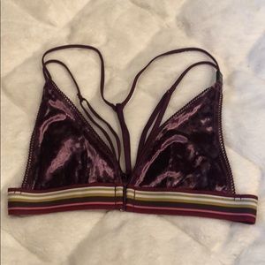 Victoria’s Secret’s velvet bralet